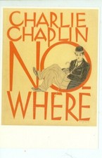 CELEBRITY-CHARLIE CHAPLIN-NO WHERE--MODERN POSTCARD-4
