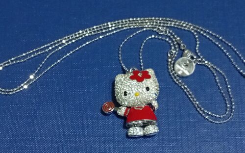 Hello Kitty Swarovski AG Necklace Jewellery Daisy London PNG