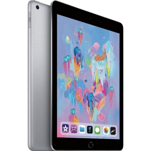 Apple Boxed iPad 6th Generation (Gen) (2018) 32GB GREY Grade A+ Condition - Picture 4 of 5