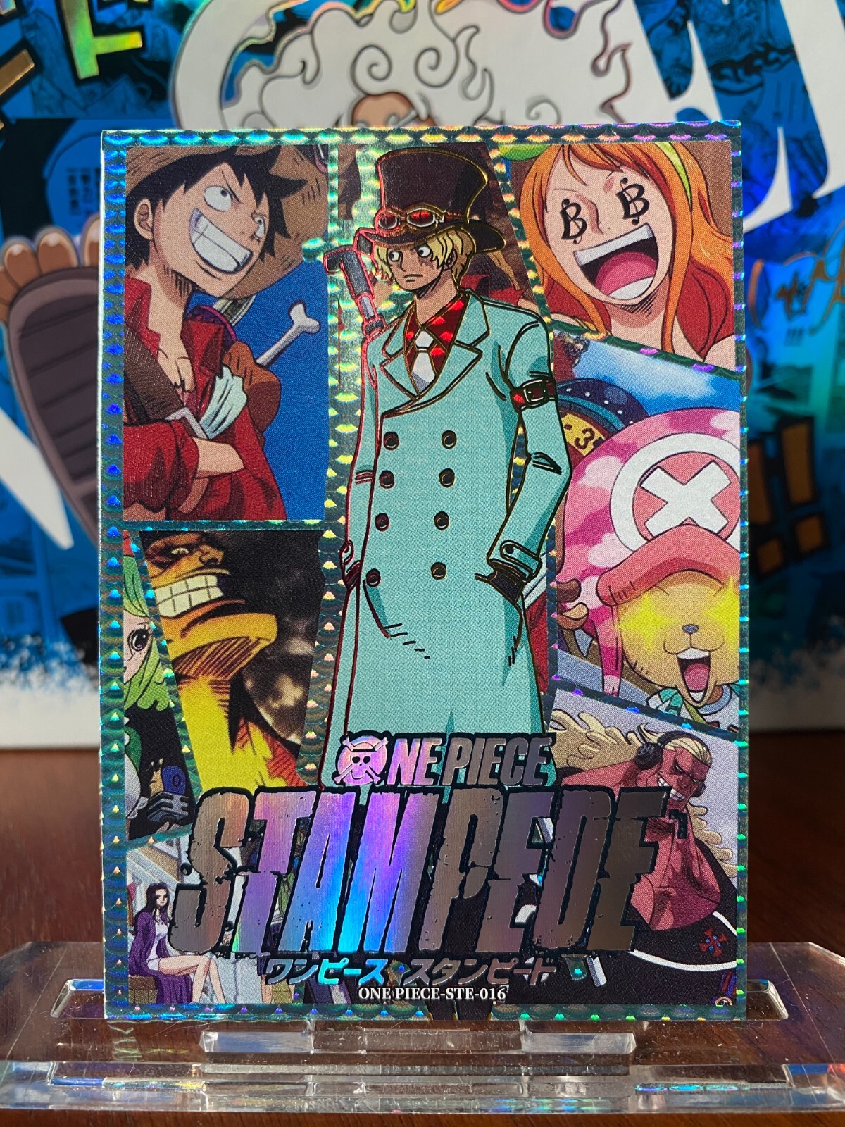 One Piece Collectable Trading Card Anime Movie STAMPEDE STE 16 SABO Insert Card