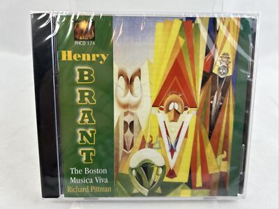 HENRY BRANT Boston Musica Viva Richard Pittman (CD 2009 Phoenix) NIB NEW SEALED