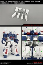For KINGDOM ULTRA MAGNUS Filler Upgrade Kit Shockwave Lab SL-174 Filling Parts