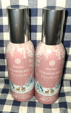 2-Pack Strawberry Snowflakes Concentrated Room Spray 1.5 oz Bath Body Works