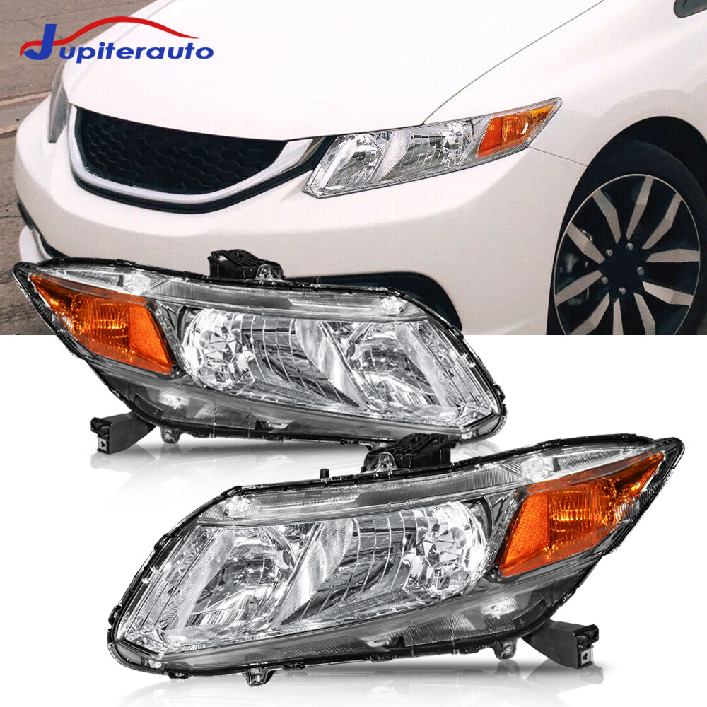 Honda Civic 2014 Headlights Details Of The 66 Images & 15 Videos
