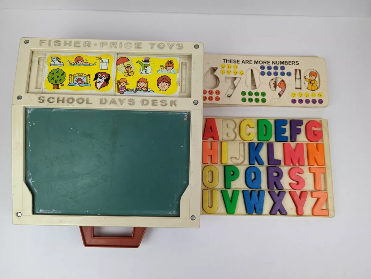 Fisher price school days desk 1972 2025