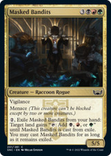 x4 Masked Bandits SNC MTG 201/281 COMMON M/NM 4x