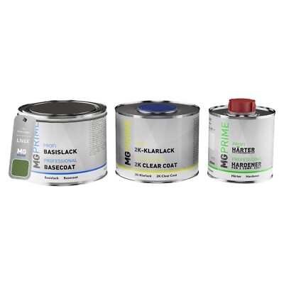 Autolack Set Dose für Volkswagen VW LN6X N6X Bay Leaf Green Metallic 1,25L
