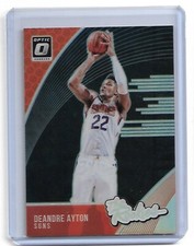 Deandre Ayton  Silver RC ▪ 2018-19 Optic HOLO Prizm The Rookies #1   Suns   READ