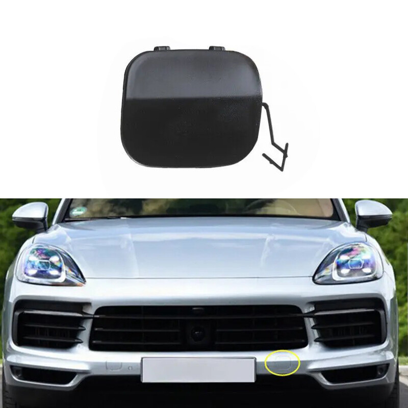 9Y0807155G2X Left Front Trailer Tow Hook Cover Cap For Porsche