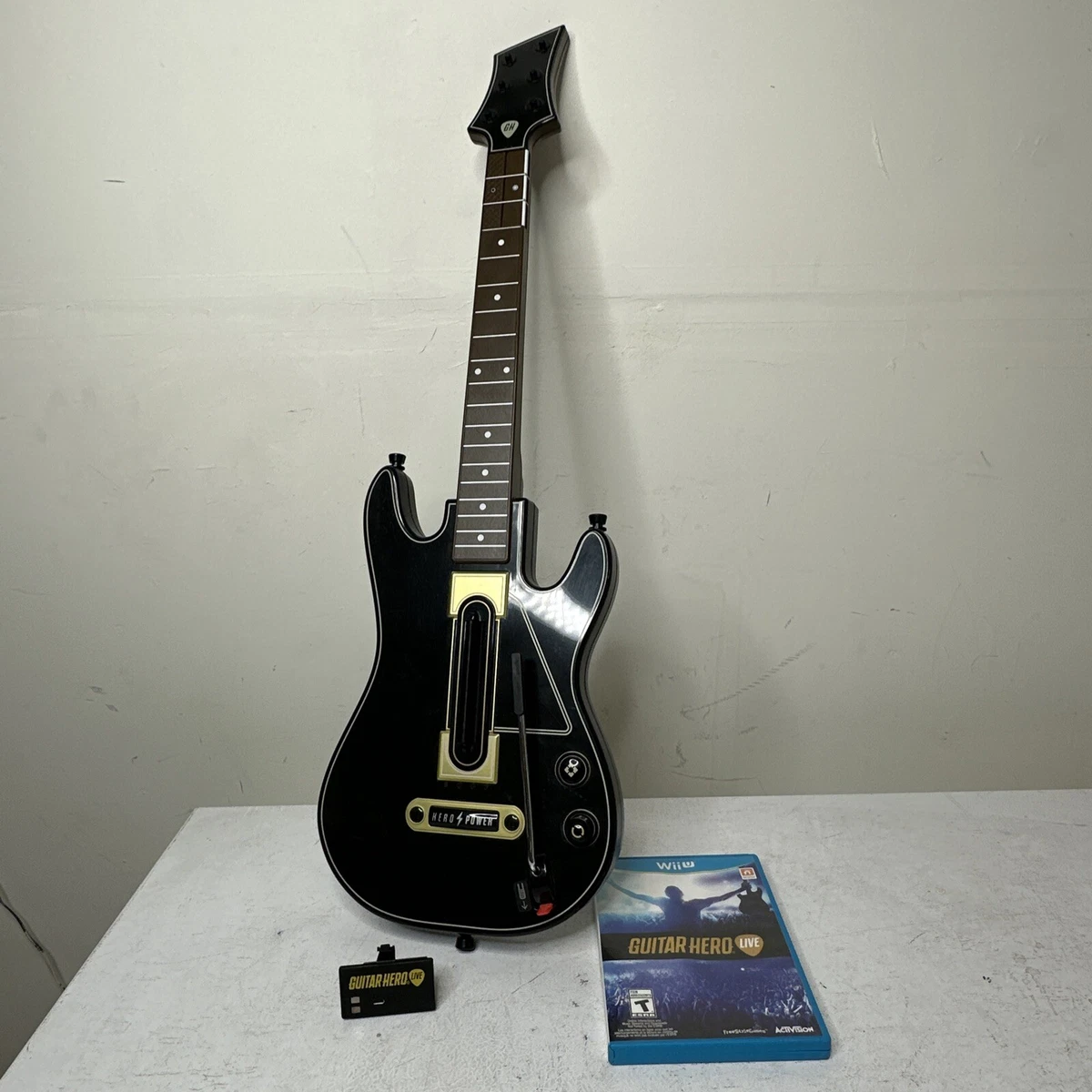 guitar hero live guitar controller, xbox 360, no game included 