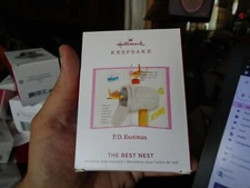 Hallmark Keepsake Ornament 2019 PD Eastman The Best Nest 3D Book Bird US Mail