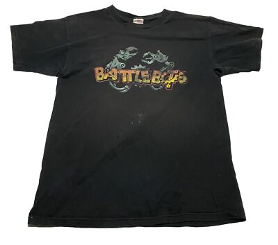 VTG BattleBots T-Shirt Mens Large  Robot Competition TV Promo Y2