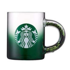 starbucks glitter handle mug