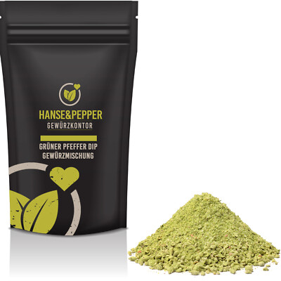 100g Grüner Pfeffer Dip Gewürzmischung Grüne Pfeffer Sauce