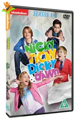 Nicky Ricky Dicky & Dawn Seasons 1 to 4  83 episod High-definition English DVD