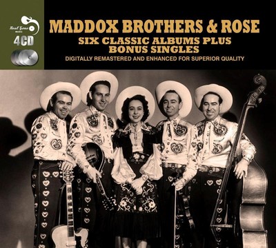 Maddox Brothers & Rose - 6 Classic Albums + BONUS SINGLES 4CD NEU OVP