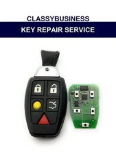 Volvo S40 V50 2004 - 2012 remote key fob repair fix battery replacement service