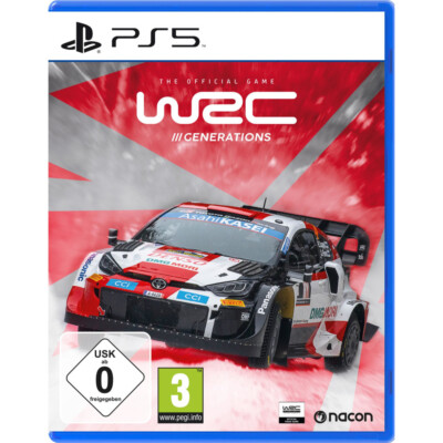 ''WRC Generations PS5 Rallye Rennspiel