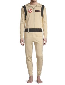 Ghostbusters Microfleece Jumpsuit Pajama Halloween Costume Men S Sz S M Ebay