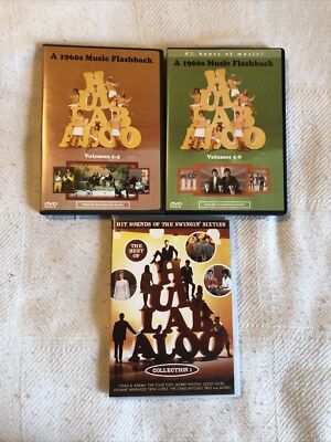 Hullabaloo 1960's Flashback Vol 1-4 5-8 DVD Plus Best of Collection 1 3 DVD