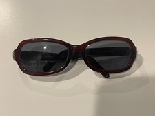 Jessica McClintock Vintage JMC531 Burgundy Laminate Sunglasses - Frames Only