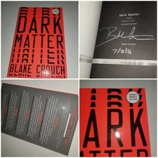 SIGNED ARC Uncorrected Proof Dark Matter Blake Crouch Crown 2016 Fine condition