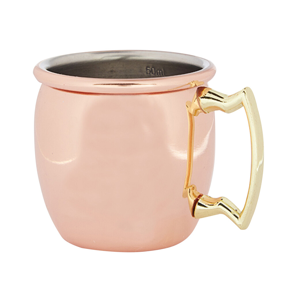 Beaumont Copper Curved Moscow Mule Multi Measure Jigger Bar Pub Club