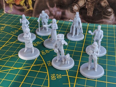 Lot De 9 Figurines Squelettes Pour D&D, Warhammer, Heroquest - Neuf, Fabriqué En France