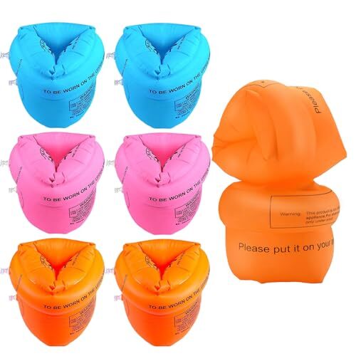 6 Pack Arm Floaties for Kids 6-12 Yrs, Toddler Floaties Pool Swim ...