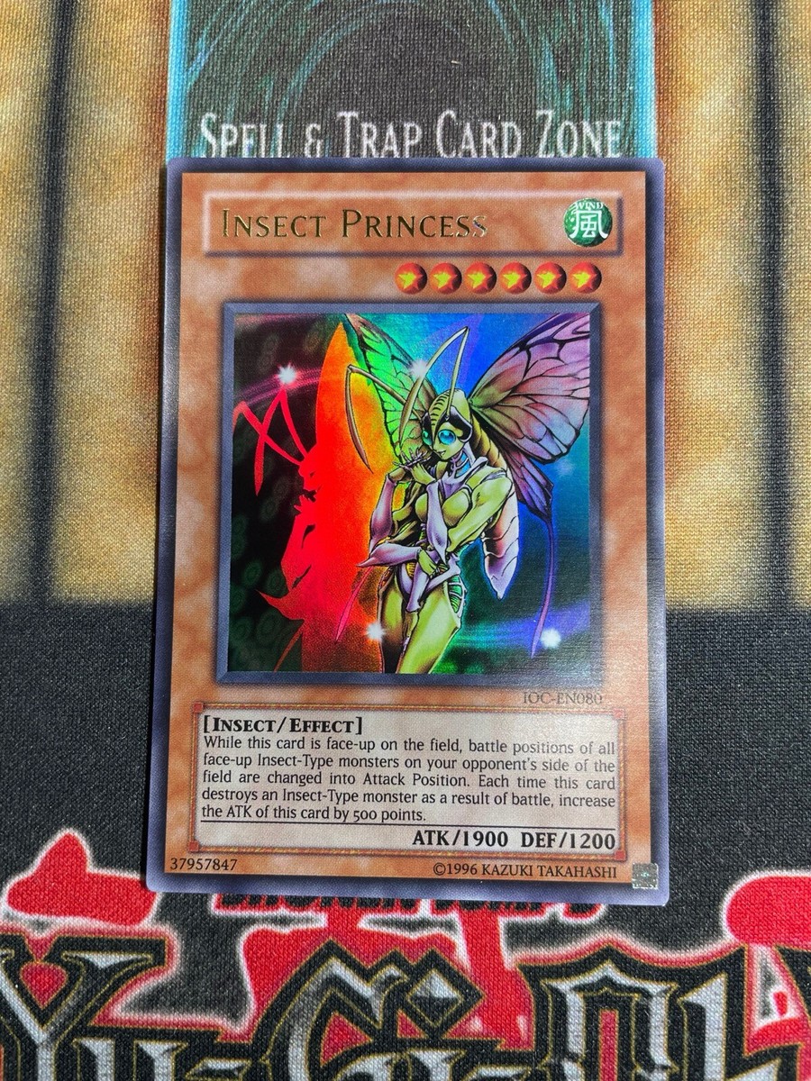 Yugioh Insect Princess IOC-EN080 Ultra Rare Worldwide Edition NM