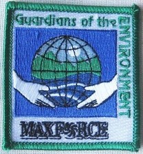 Parche MAXFORCE - Guardianes del Medio Ambiente - 2 1/2" x 2 5/8"