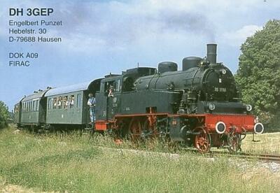 QSL-Karte · German Amateur Radio Station (DH  3GEP)