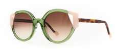 Face a Face SPLIT 1 811 Olive Green / Brown Gradient Sunglasses 51mm