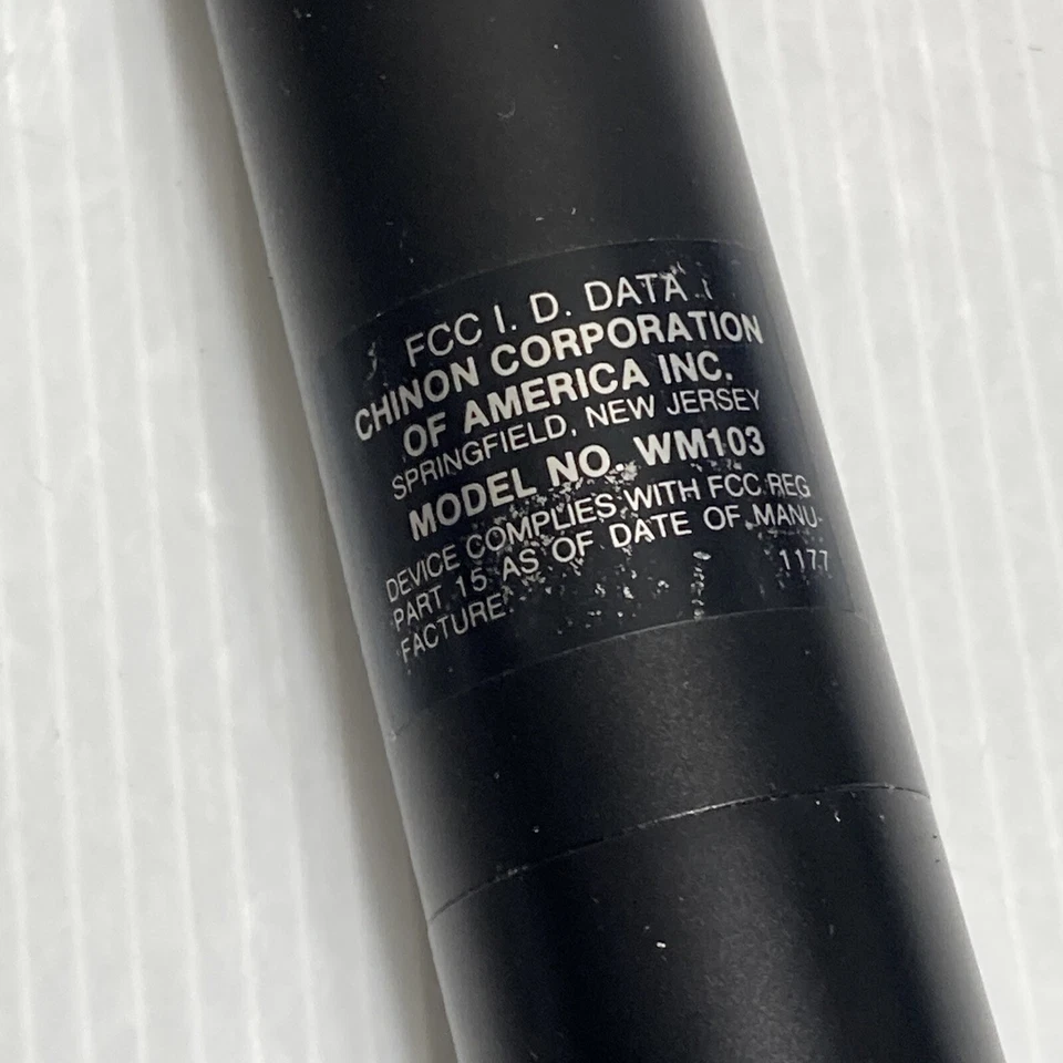 Chinon Wireless Microphone WM-103 FM49.890MHz - Image 3 of 4