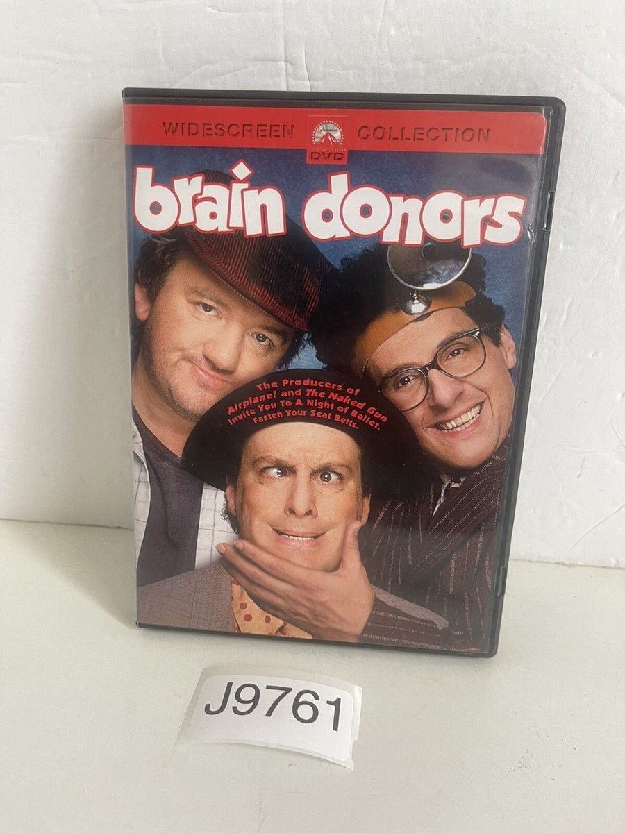 Brain Donors [1992[ (DVD, 2004) John Turturro, Bob Nelson, Mel Smith RARE OOP Brain Donors [1992[ (DVD, 2004) John Turturro, Bob Nelson, Mel Smith RARE OOP