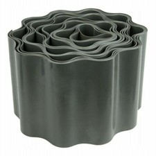 Garden Plastic Green Lawn Edge Edging Border Fence Grass Flexible PVC Wall Path