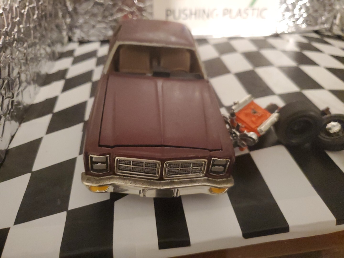 MODEL CAR PARTS MPC DODGE MONACO POLICE CAR PARTS GOOD STUFF LEFT eBay