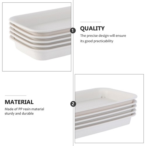 5pcs Plant Pot Trays Plastic Planter Tray Flowerpot Plant Tray - Picture 7 of 12