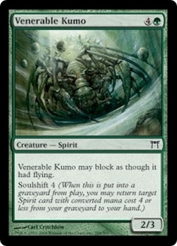 MTG Magic CHK FOIL- Venerable Kumo/Vénérable kumo, English/VO - Picture 1 of 1