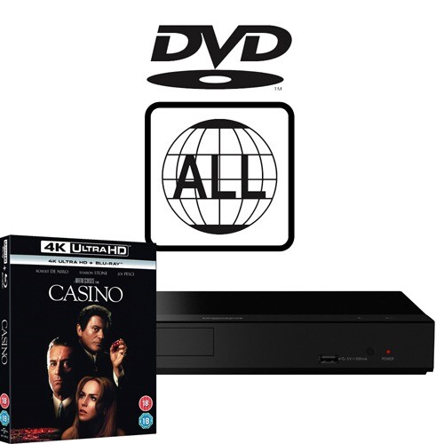 Panasonic Blu-ray Player DP-UB150 MultiRegion for DVD 4K & Casino UHD