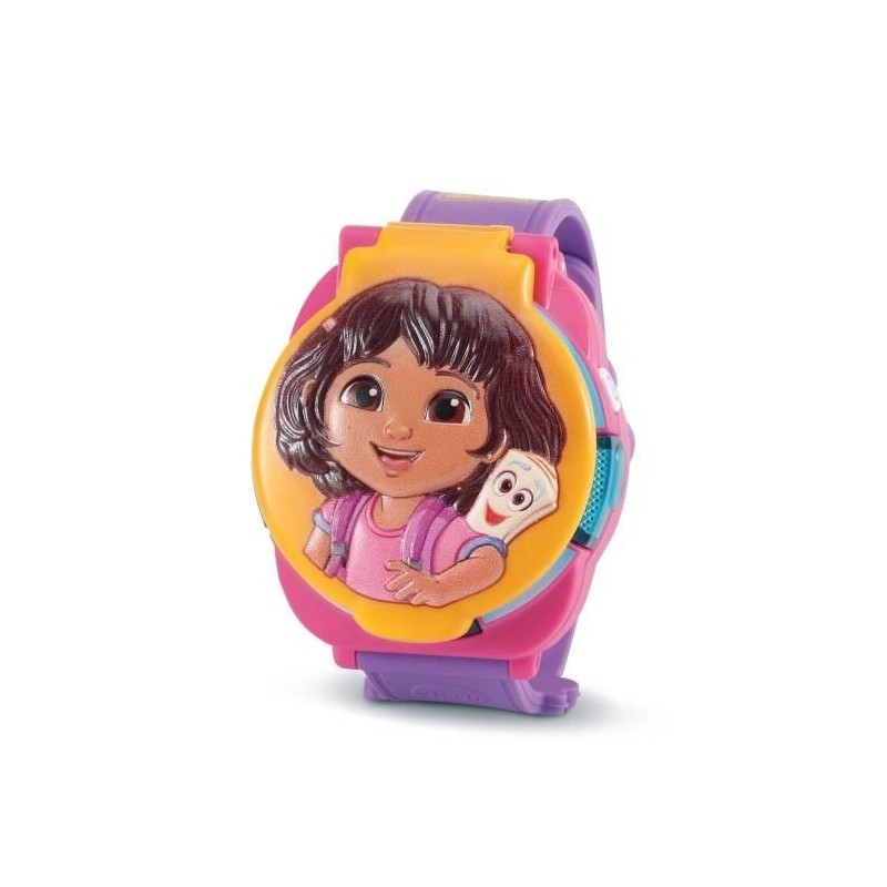 Montre-jeu éducative Dora Vtech multicolore, idée cadeau d'anniversaire 3-6 ans - 2