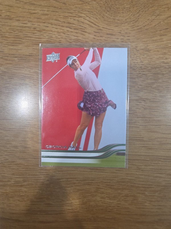 2026 Upper Deck Golf#27 Georgia Hall-LPGA Tour