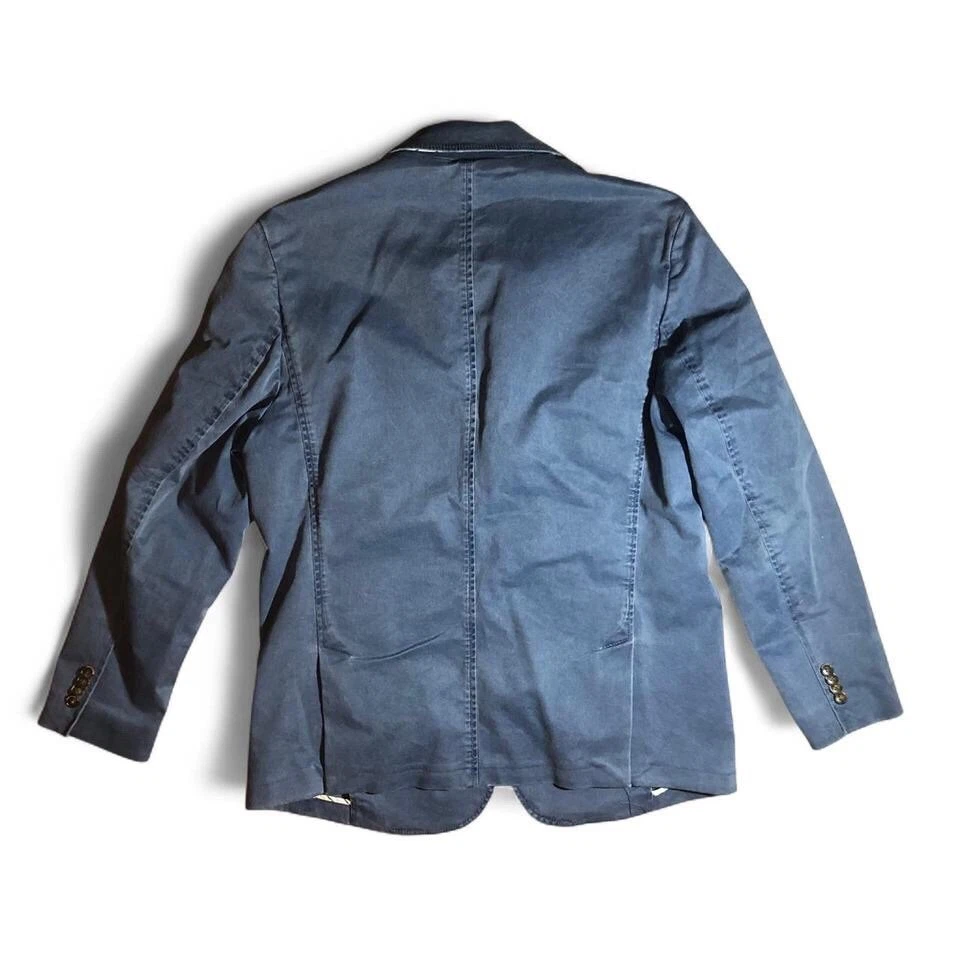 Tommy Bahama Chaqueta Hombre’s M Azul Boracay Blazer 2 Botones Elástico Foto 4 de 4