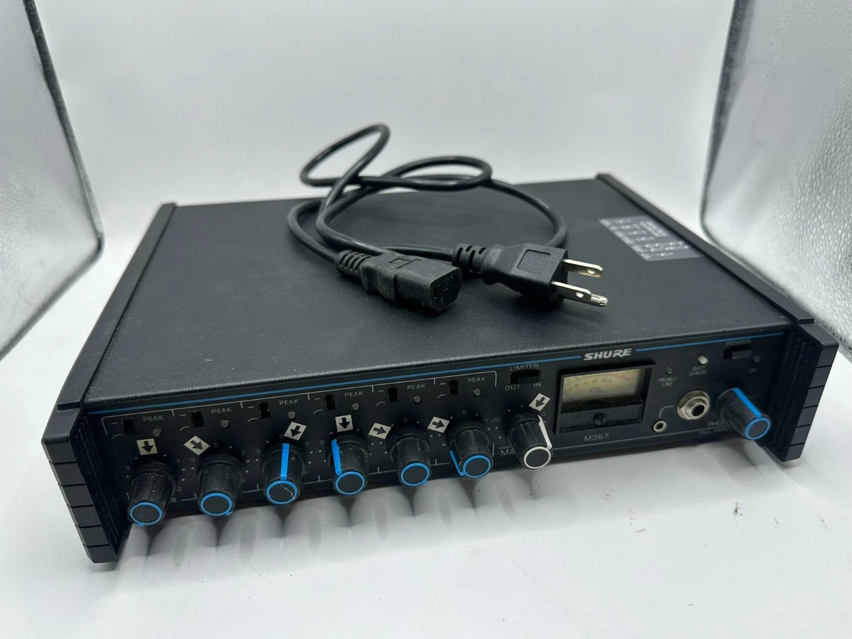 Shure Powered Analog Mixers Mixers for sale | eBay