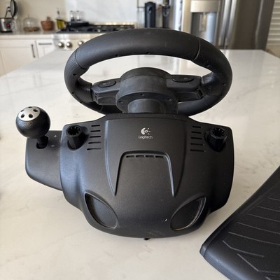 Logitech Driving Force GT Steering Wheel & Pedals E-X5C19 PS2/PS3
