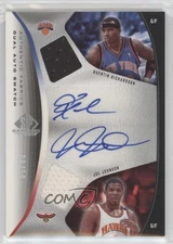 2006 SP Game Used Edition 6/50 Quentin Richardson Joe Johnson #AFDA-RJ Auto b8h