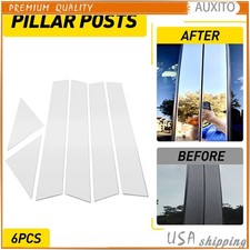 For 2005-2010 Chrysler 300 300c Magnum Door Post Pillar Trims Chrome For 2005-2010 Chrysler 300 300c Magnum Door Post Pillar Trims Chrome