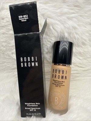 Bobbi Brown Weightless Skin Foundation SPF 15 - NW-052 NEUTRAL WARM NATURAL 30ml