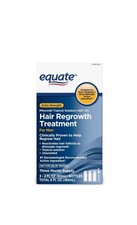 Equate 5 Minoxidil Topical Solution USP Hair Regrowth Treatment Extra Strength