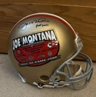 JOE MONTANA RARE 49ERS HOF 2000 PROLINE AUTOGRAPHED HELMET 15/2000